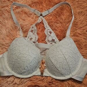 Elegant Lace White Bra